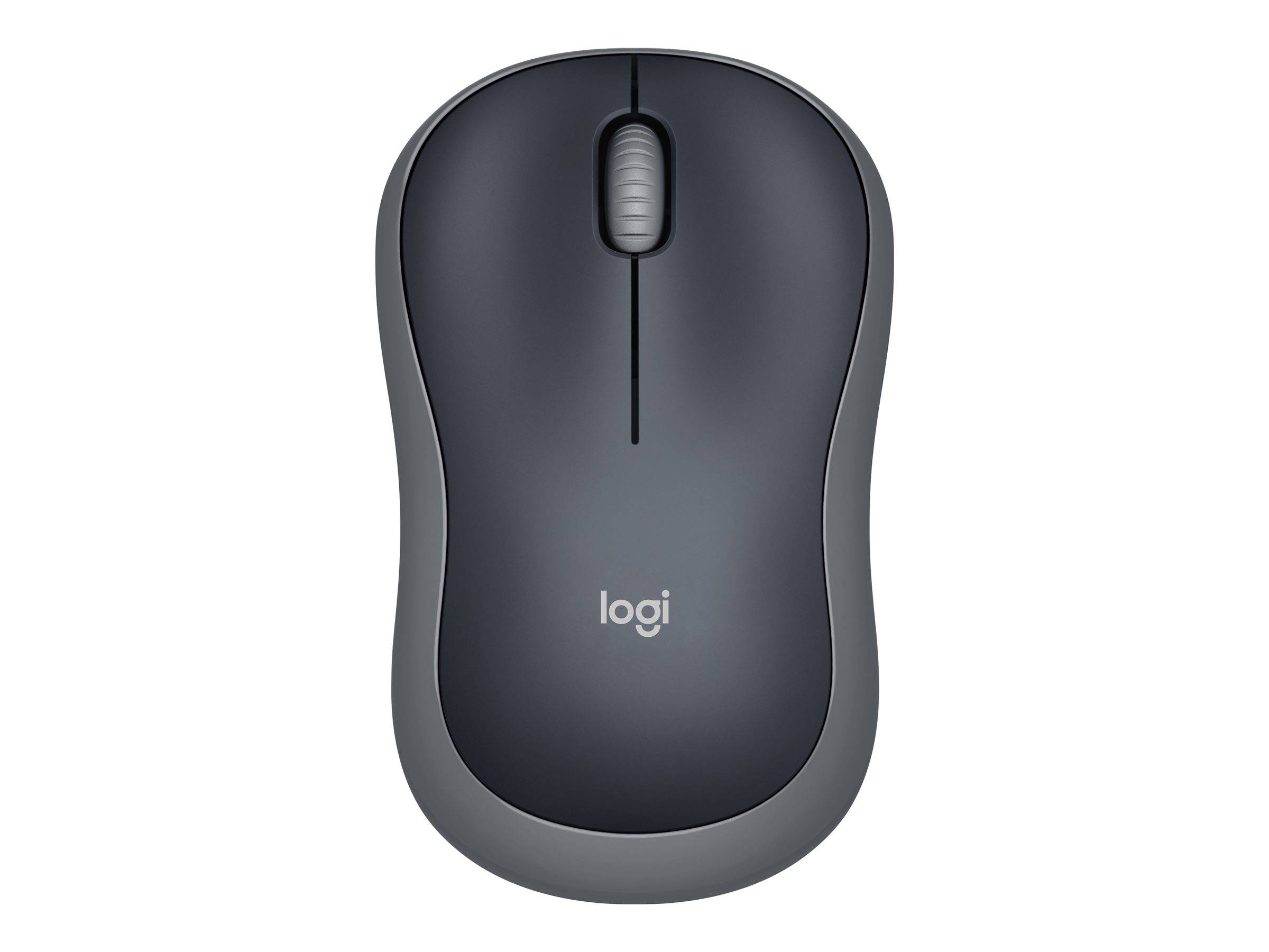Logitech M185 - Maus - optisch - 3 Tasten - kabellos - 2.4 GHz - kabelloser Empfänger (USB)