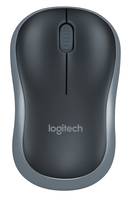 Logitech M185 - Maus - optisch - 3 Tasten - kabellos - 2.4 GHz - kabelloser Empfänger (USB)