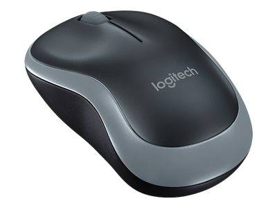 Logitech M185 - Maus - optisch - 3 Tasten - kabellos - 2.4 GHz - kabelloser Empfänger (USB)