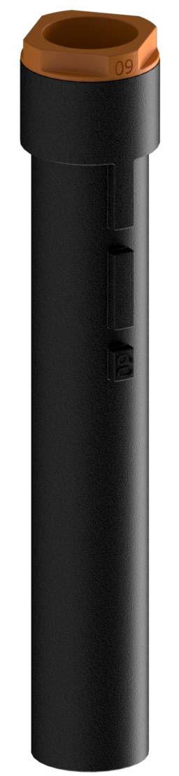 Schake 463_62 Bodenhülse komplett für Ø 60 mm Rohrpfosten, 500 mm lang