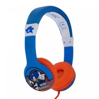 Sonic The Hedgehog kabelgebundene Kopfhörer für Kinder in Blau Sonic The Hedgehog kabelgebundene Kopfhörer für Kinder in Blau