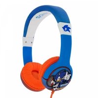 Sonic The Hedgehog kabelgebundene Kopfhörer für Kinder in Blau Sonic The Hedgehog kabelgebundene Kopfhörer für Kinder in Blau