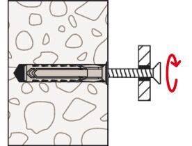 Fischer Deutschl. Dübel SX Plus SXPlus10x50RHNK(VE2)