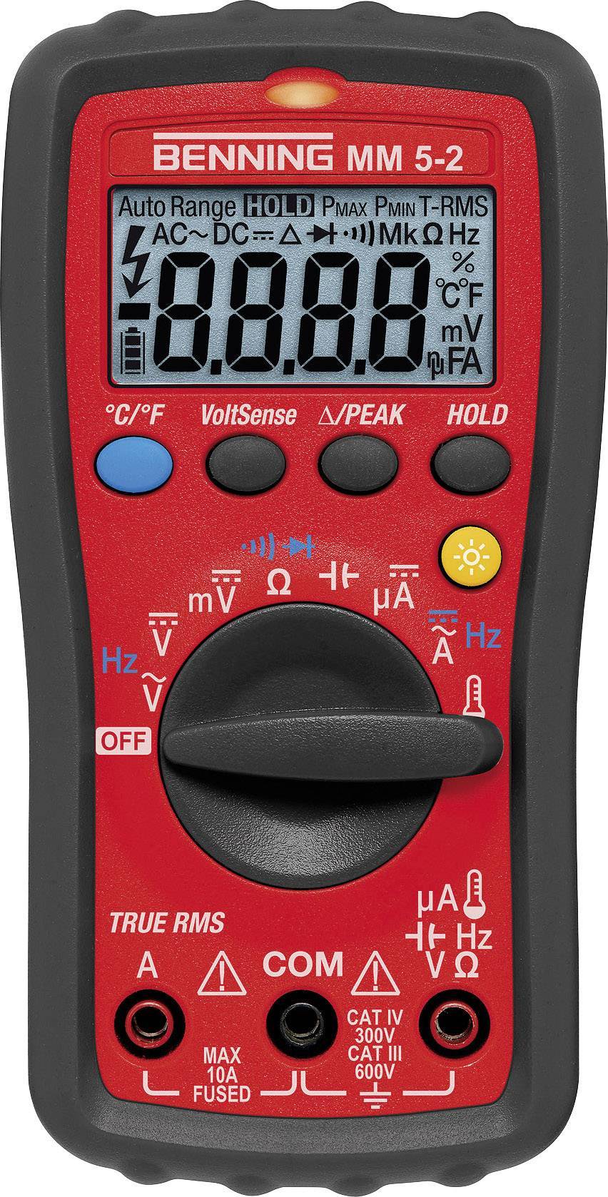 BENNI Digital-Multimeter MM5-2 TRMS mikroA-Messbereiche 044071 Install.Baumaterial Werkzeug