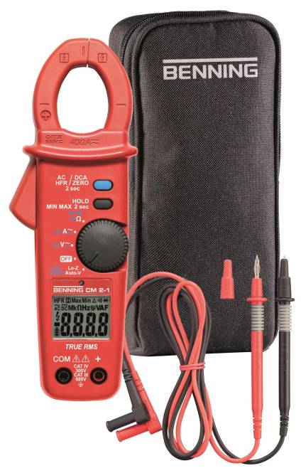 BENNI Digi-Stromzangen-Multimeter CM2-1 TRMS 044689 Install.Baumaterial Werkzeug Messgeräte