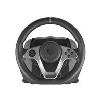 NATEC - GENESIS Seaborg 400, Lenkrad + Pedale, Nintendo Switch, PC, PlayStation 4, Playstation 3, Xbox 360, Xbox One, D-