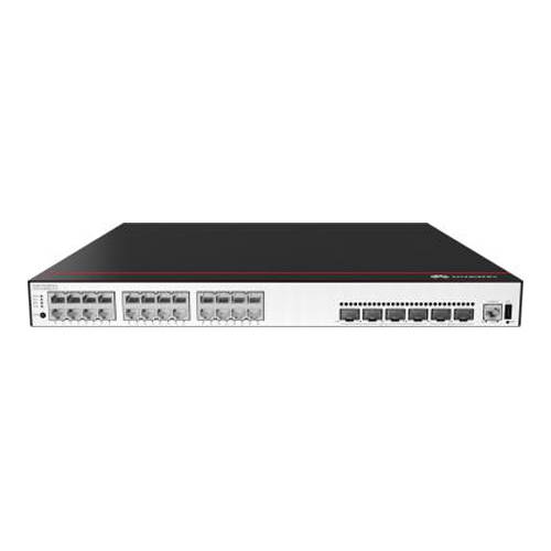 HUAWEI CloudEngine S5735-L24P4XE-A-V2 - 24-Port Switch (24x Ethernet 10/100/1000 | 4x 10 GE SFP+ | 2x Stack | PoE+)
