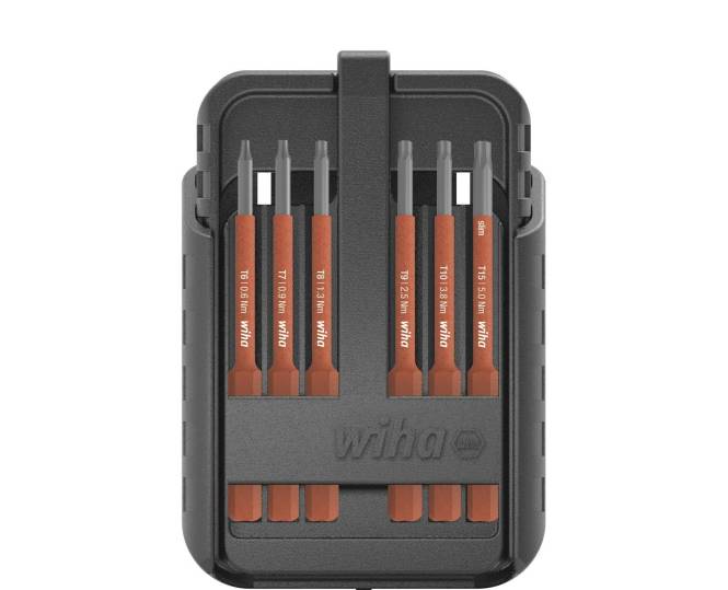 Wiha Bit Set SB 2831B950 slimBit Box electric 43161 Install.Baumaterial Werkzeug Messgeräte
