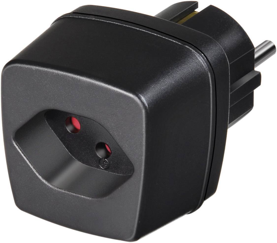 Brennenstuhl Adapter Travel Stecksystem DE/Aufsatz CH Multimedia-Technik