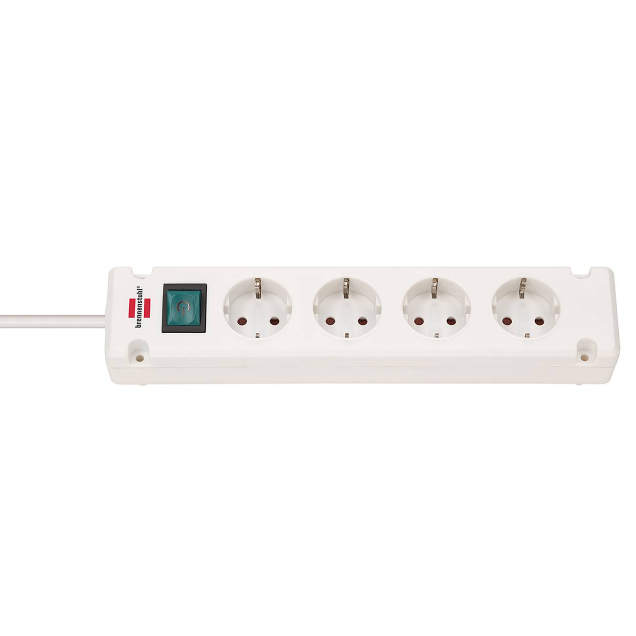 Brennenstuhl Steckdosenl. Comfort-Line Bremounta 4x1.5m weiß Multimedia-Technik Steckdosenleisten