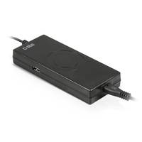 SBS Tragbares Netzteil für Notebooks 90W mit Adaptern, Notebook, Indoor, 90 W, Schwarz, 2,2 m, 1 Stück(e)
