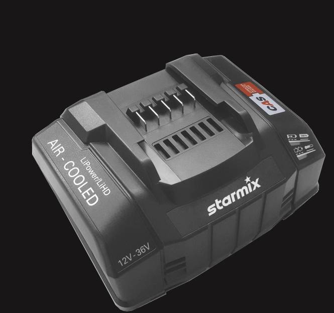 Starmix 448855 Akku-Schnell-Ladegerät Hausgeräte Kleingeräte Bodenpflege