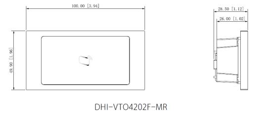 Dahua - VTO4202FB-MR - RFID Karten Modul - Black