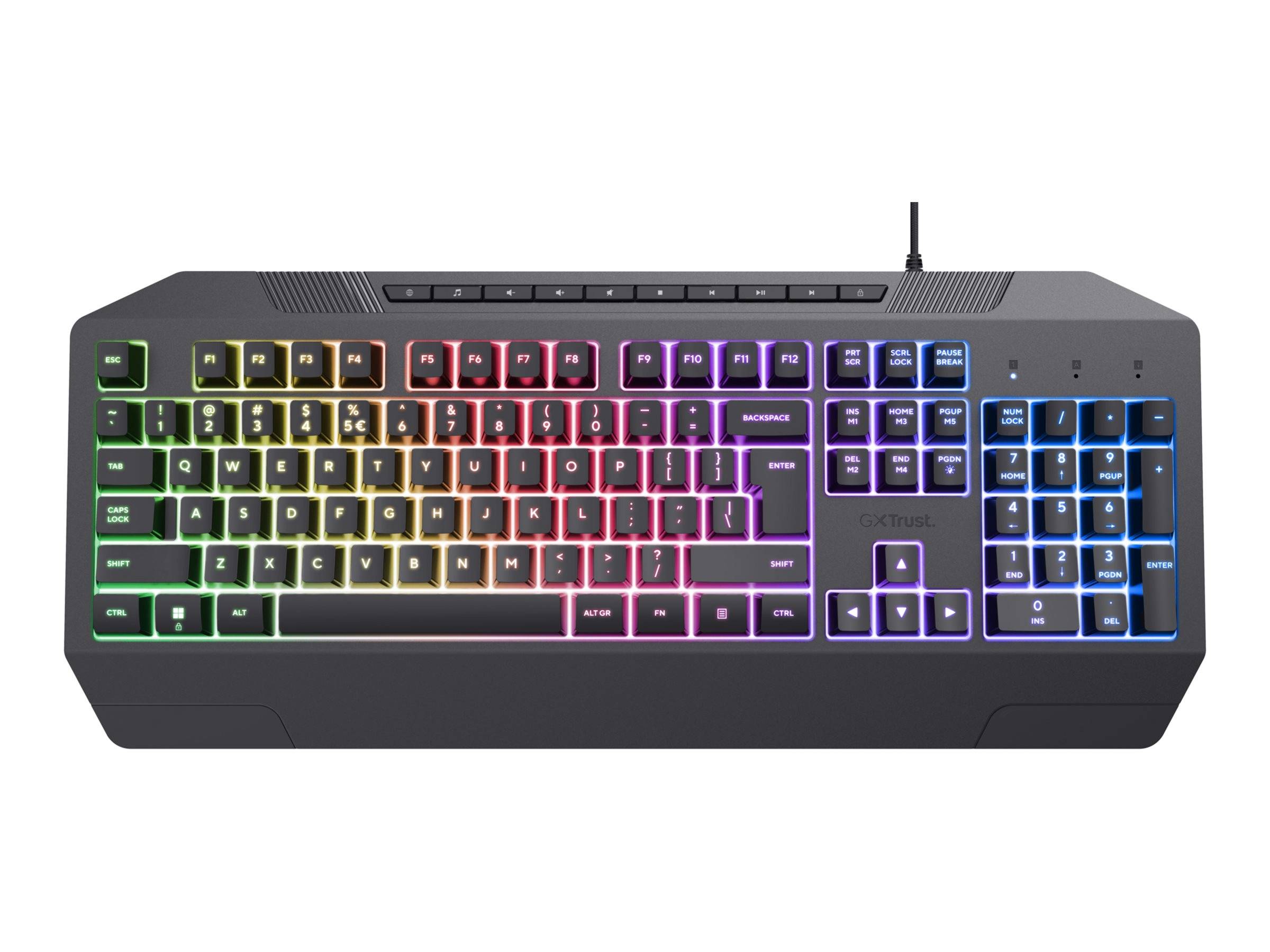 Trust GXT 836 Evocx - Tastatur - illuminated