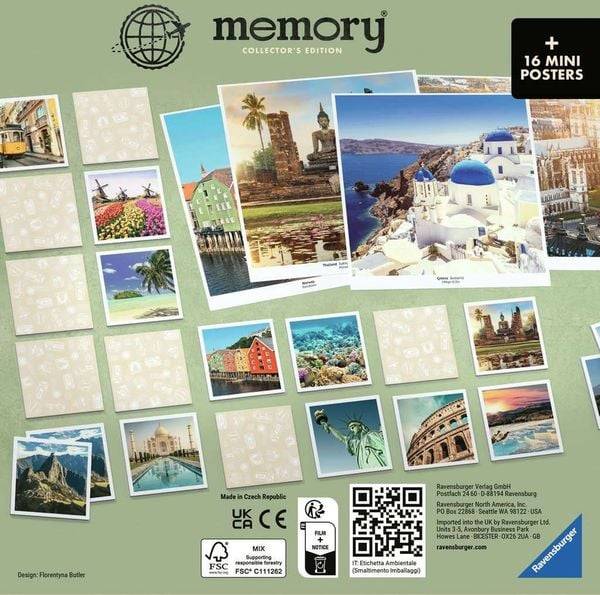 Memory Ravensburger Collectors' memory® Travel