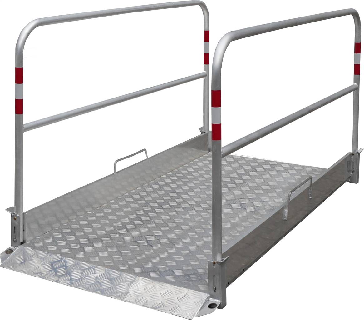 Schake 20282 Grabenbrücke aus Aluminium Aufnahme von 174 Schilder Länge: ca. 2,80 m