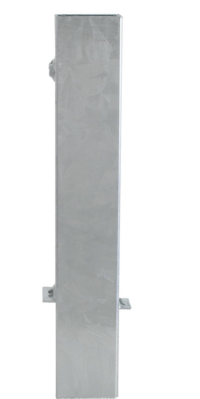 Schake 470_10 Bodenhülse für Absperrpfosten 70 x 70 mm für herausnehmbare Absperrpfosten mit Bodenteil 70 x 70 mm<br><br>mit Verschließeinrichtung