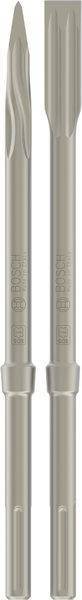 Bosch Meißel-Set SDS-max 4tlg 2607017368 2Flach-/2Spitzmeißel 400mm 400x25mm Install.Baumaterial