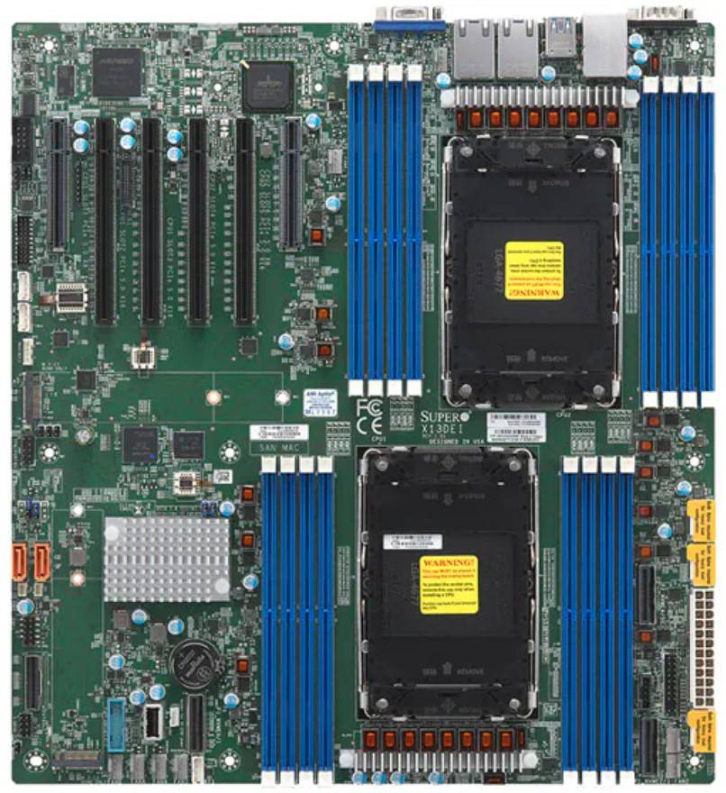 SUPERMICRO - Mainboard MBD-X13DEI-B - Mainboard - E-ATX