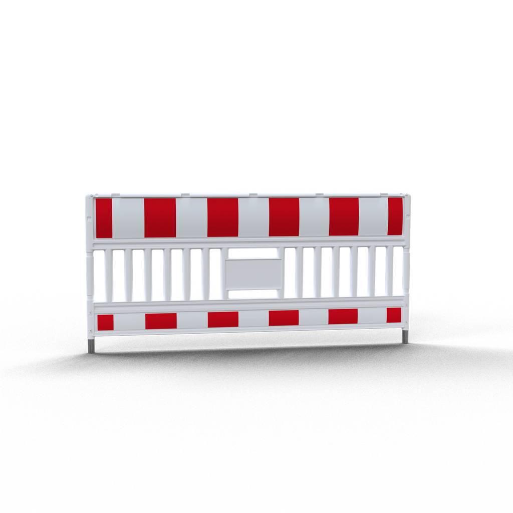 Schake 33620K2 Schake EURO3 Absperrschrankengitter Typ ULTRA Folie Typ RA2/B ohne Lampenadapter rot / weiß