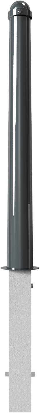 Schake 40102FB Stilpoller Stahlrohr Ø 102 / 76 mm herausnehmbar, mit Dreikantverschluss<br><br>nach DIN 3223, selbsteinrastende