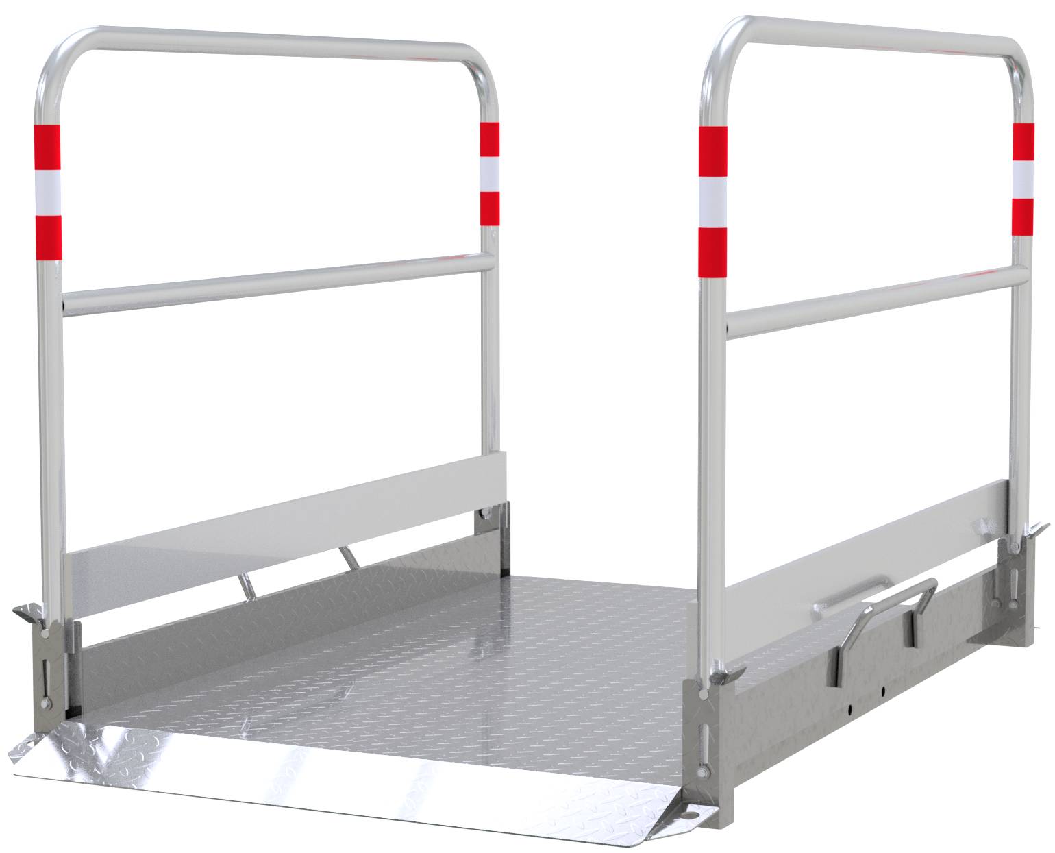 Schake 20280 Grabenbrücke aus Aluminium Breite: 1,00 m Länge: ca. 1,80 m
