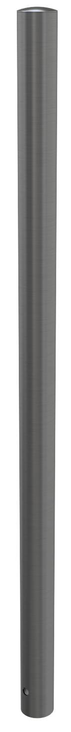 Schake 4062 Edelstahlpfosten Ø 60 mm ortsfest, zum Einbetonieren<br><br>Gesamtlänge: 1200 mm ohne Verschluss ohne Öse