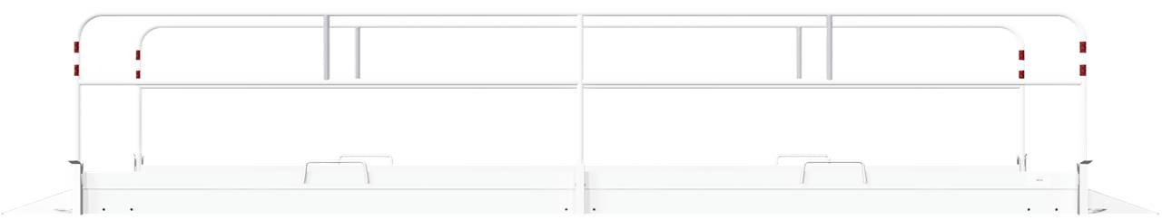 Schake 2028613 Grabenbrücke aus Aluminium Breite: 1,30 m Länge: ca. 6,70 m