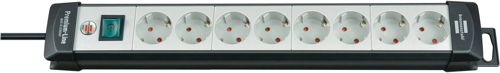 Brennenstuhl Steckdosenleiste Premium-Line 8x 5m Schalter Multimedia-Technik Steckdosenleisten