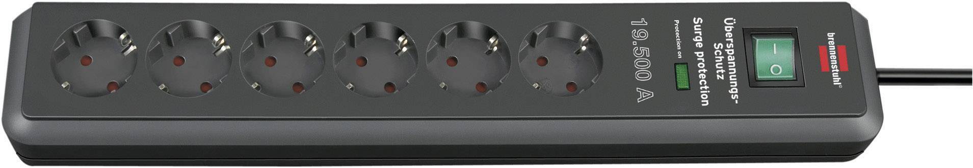 Brennenstuhl Überspannungsschutz Secure-Tec 6x 2m 19.5kA Multimedia-Technik Steckdosenleisten