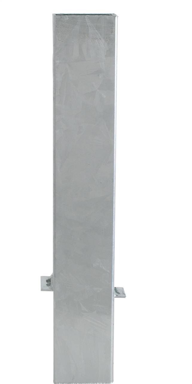 Schake 470_15 Bodenhülse für Absperrpfosten 70 x 70 mm für Absperrpfosten mit Bodenteil 70 x 70 mm<br><br>ohne Verschluss, Länge 400 mm