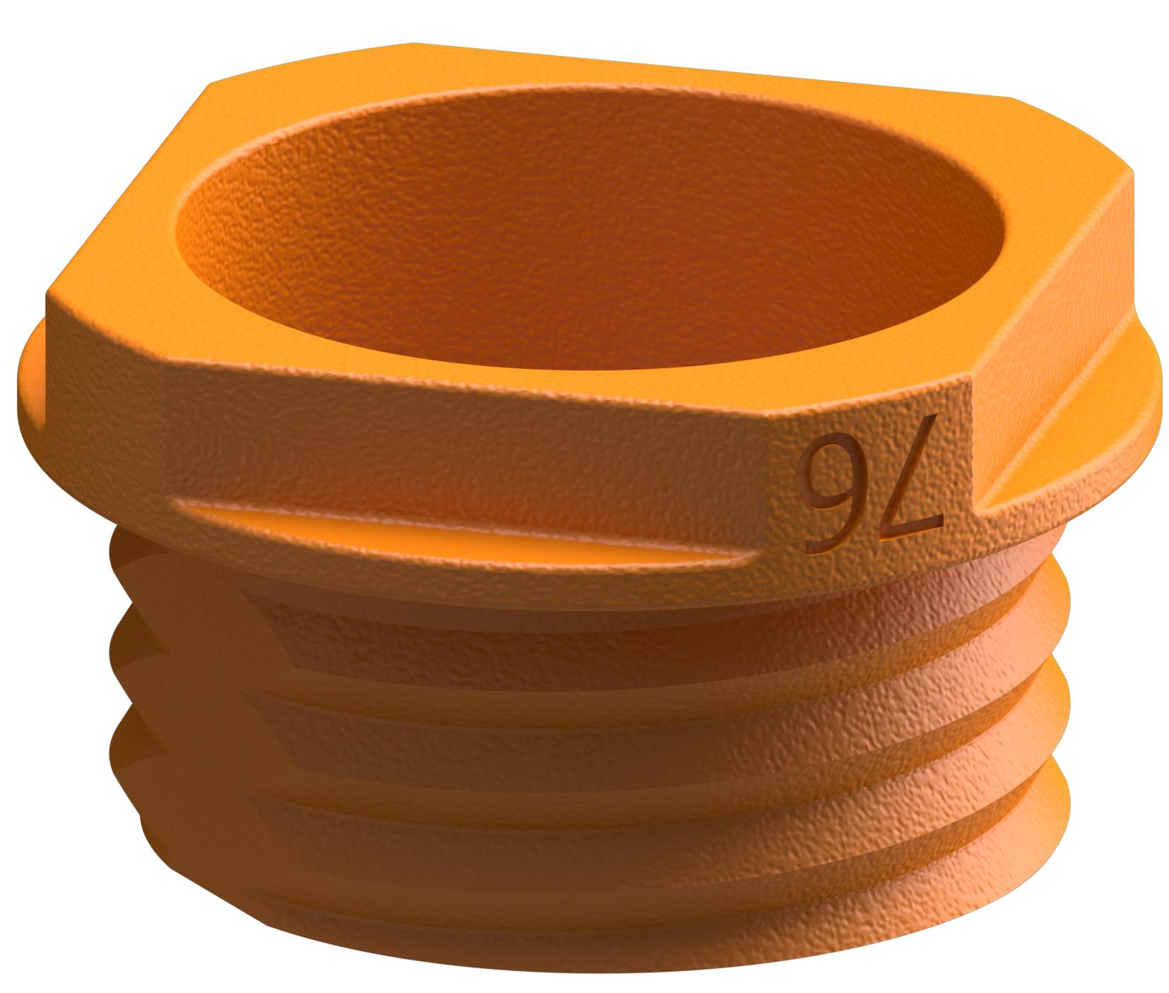 Gewindering für Schake 473_66 Bodenhülse für Ø 76 mm Rohrpfosten, Gewindering