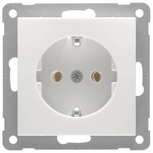 PEHA Steckdose SCHUKO D 11.6511.02 Badora 11. reinweiß (02) Install.Baumaterial Schalter