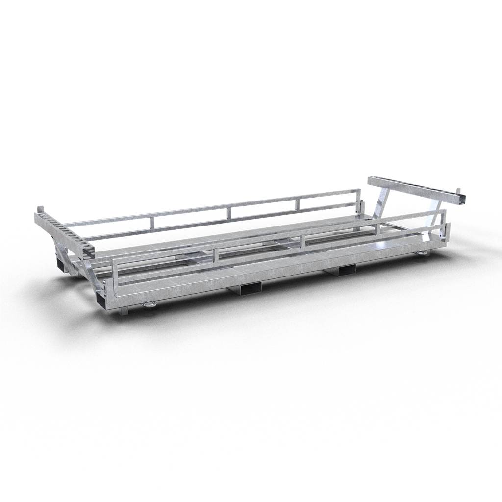 Schake 3B212T Twintraverse für 30 Mobilzäune und 30 Fußplatten