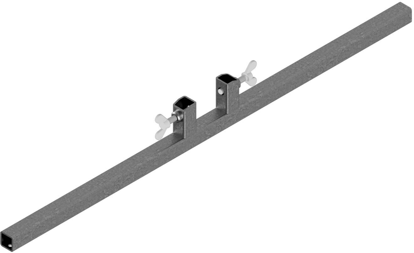 Schake 35301NH Niederhalter für Schilderständer Länge: 950 mm