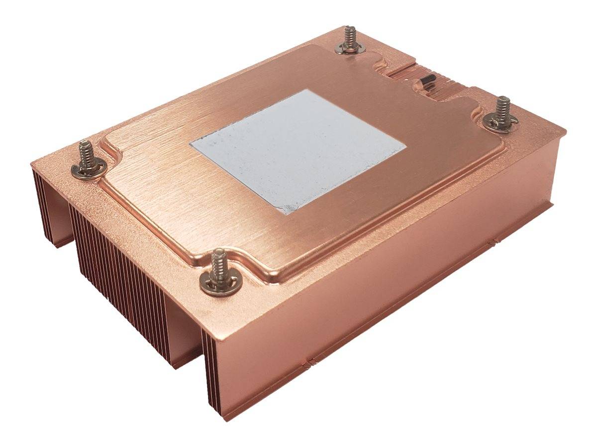 A46 AMD AM4 AM5 1U passiver Kuehlkoerper mit Kupferlamellen und Kupferdampfkammer fuer bis zu 145W TDP