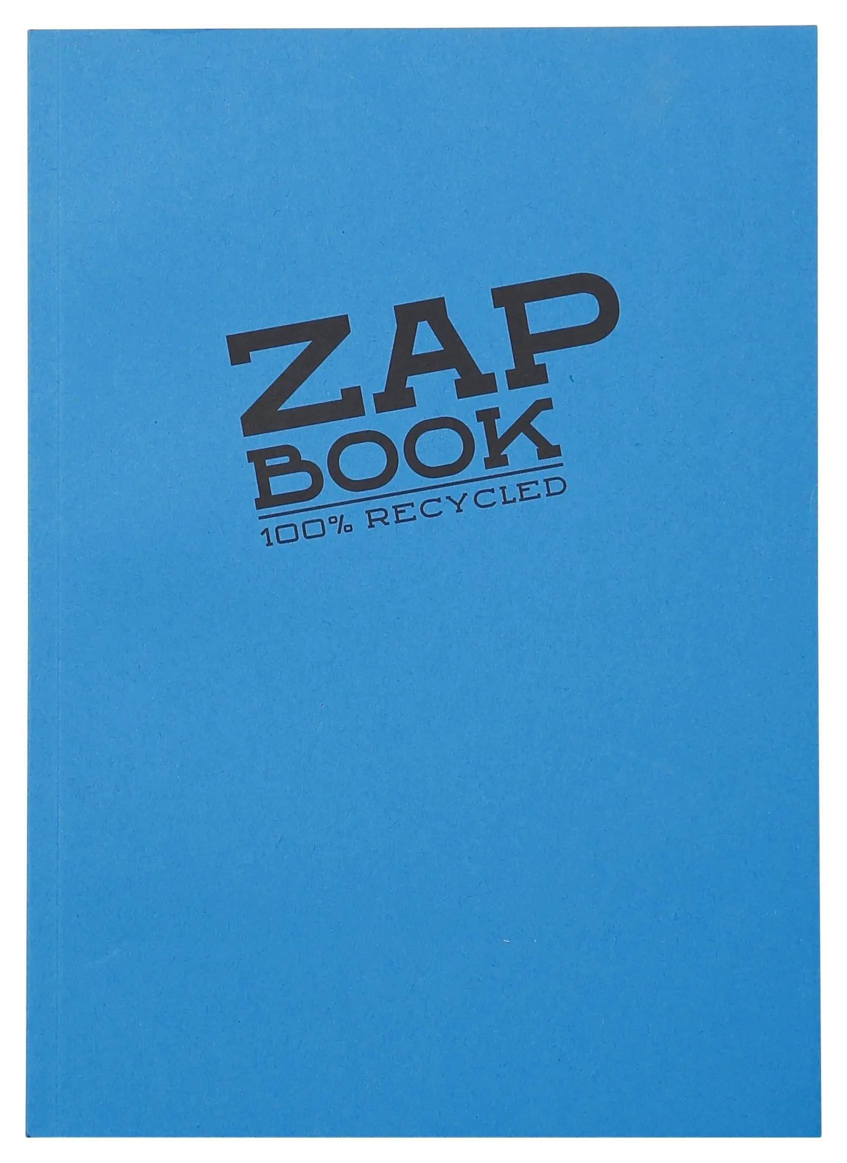 Clairefontaine 5x Zap Book, Skizzenbuch A6, geleimt, 160 Blatt 80g - 3356C
