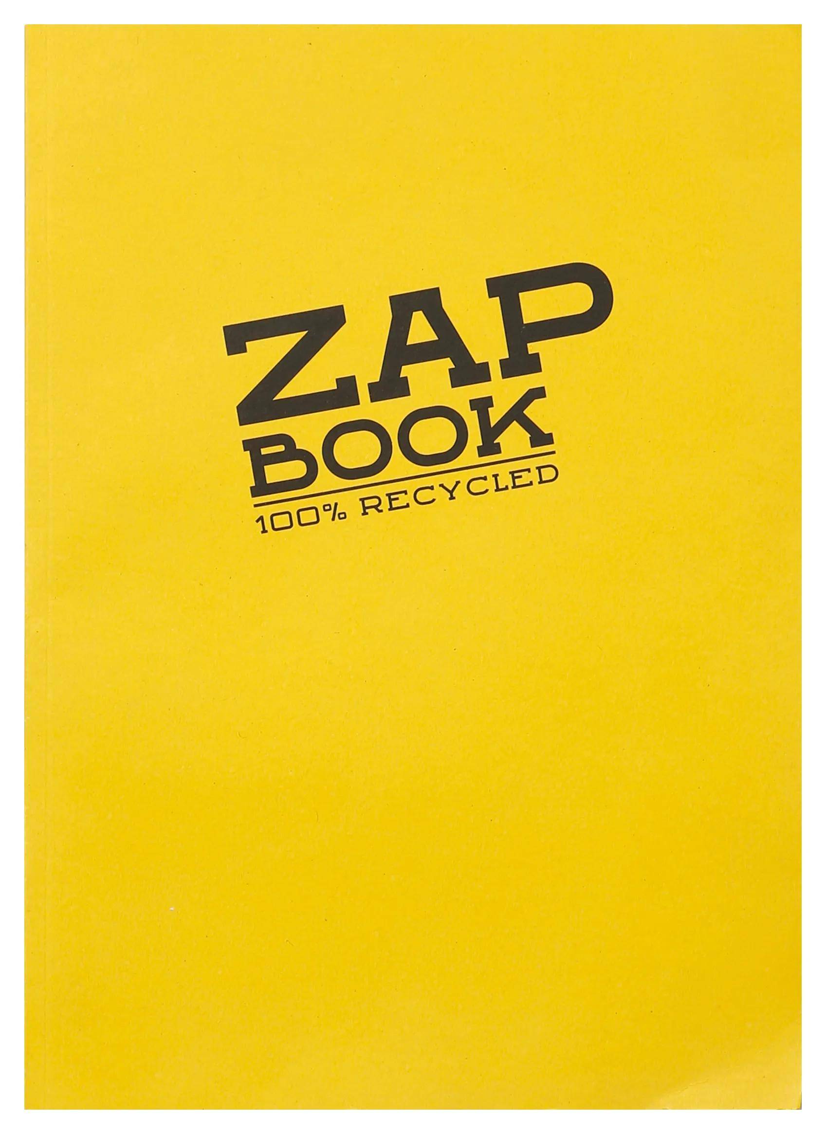 Clairefontaine 5x Zap Book, Skizzenbuch A4, geleimt, 160 Blatt 80g - 3354C