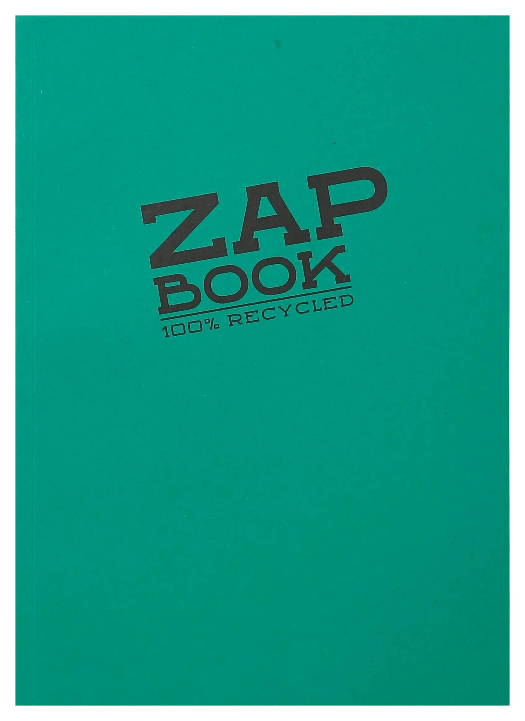 Clairefontaine 5x Zap Book, Skizzenbuch A4, geleimt, 160 Blatt 80g - 3354C