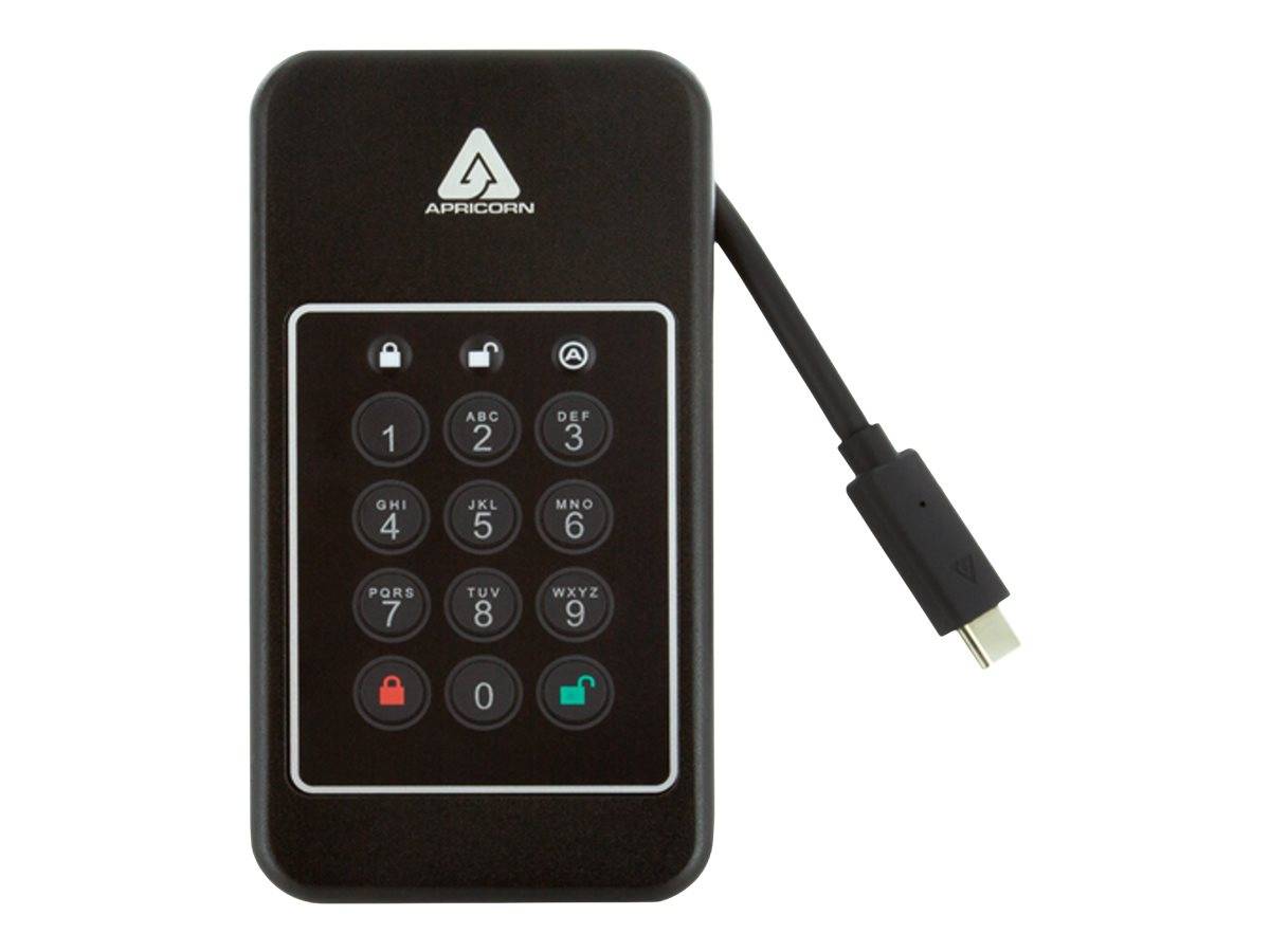 Apricorn Aegis NVX - SSD - verschlüsselt - 2 TB - extern (tragbar)