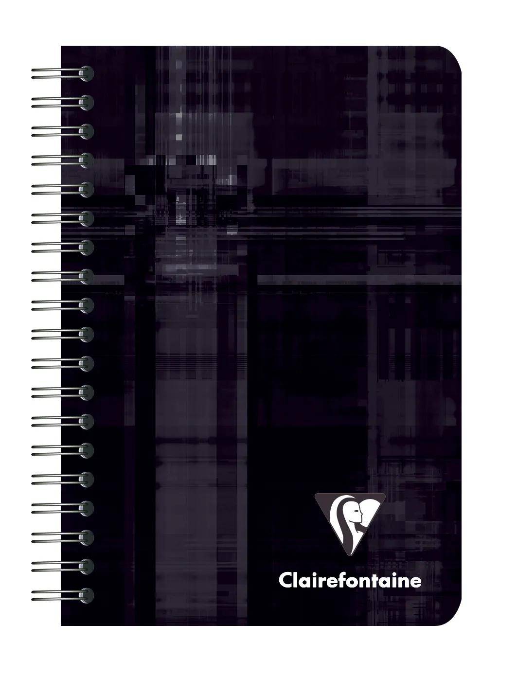 Clairefontaine 10x Notizbuch 9x14cm 50 Blatt 90g kariert sortiert 68592C