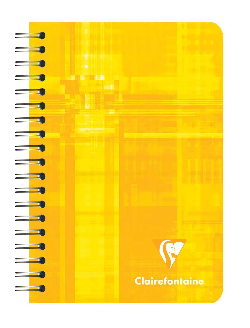 Clairefontaine 10x Notizbuch 9x14cm 50 Blatt 90g kariert sortiert 68592C
