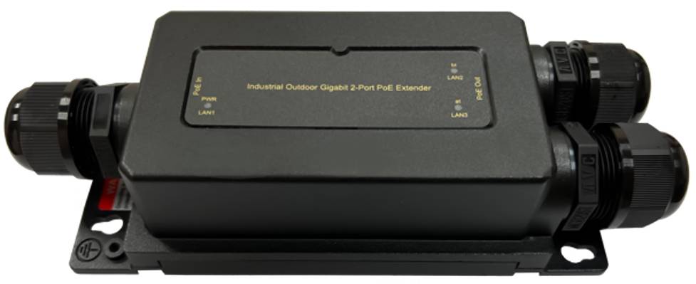 1x Industrie POR-1322 IP67 PoE BT Extender Repeater