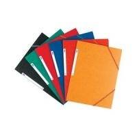 ELBA Eckspannermappe Boston, DIN A4, sortiert Tradition aus Karton, Stärke: 0,5 mm, mit Beschriftungsetikett,