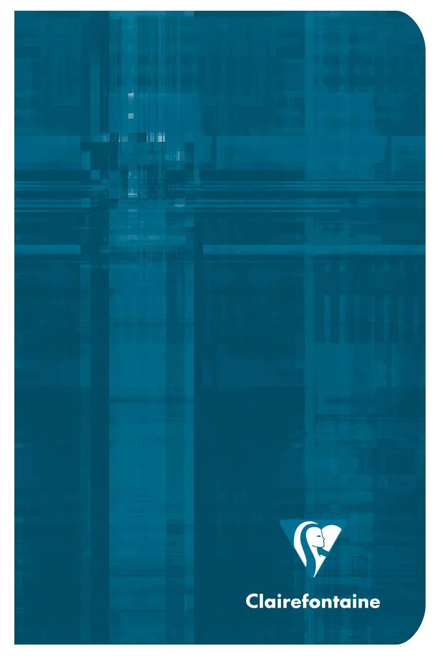 Clairefontaine 10x Notizheft 11x17cm, 48 Blatt kariert 90g - Sortiert 63602C