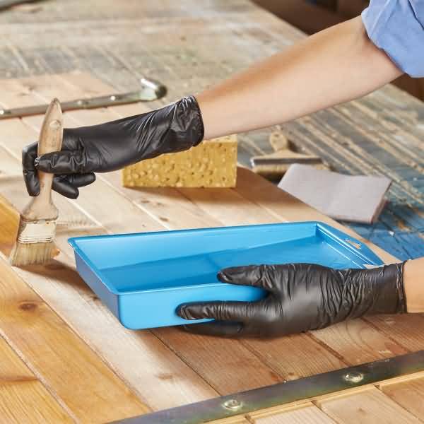 Handschuh Extra Black 12933017 Gr. 7 schwarz 100 Stück