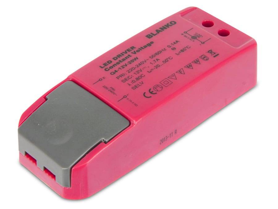 BLANKO LED-Schaltnetzteil Q4-12V-20W, 12 V-, 20 W