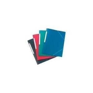 ELBA Eckspannermappe Memphis, DIN A3, aus PP, sortiert Stärke: 0,7 mm, mit 3 Einschlagklappen und Eckspannergummi,