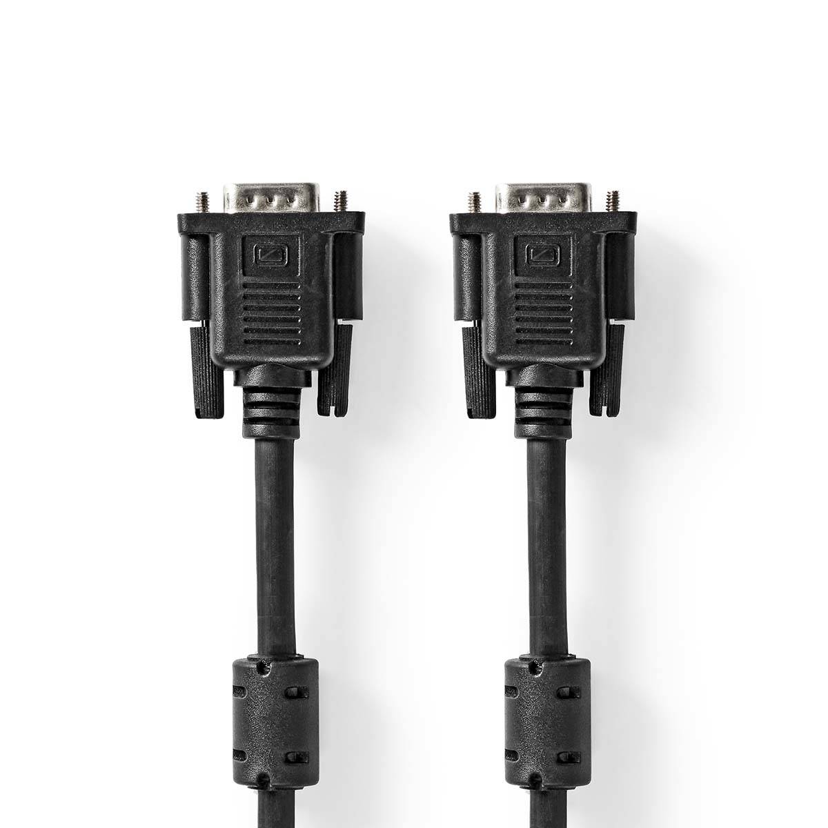 Nedis CCGL59000BK30 - 3 m - VGA (D-Sub) - VGA (D-Sub) - Männlich - Männlich - Schwarz