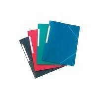 ELBA Eckspannermappe Memphis, DIN A4, aus PP, sortiert, Stärke: 0,5 mm, mit Beschriftungsetikett,